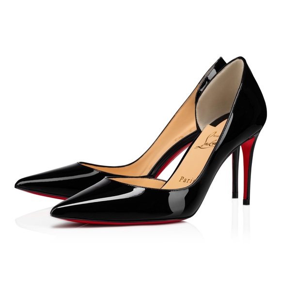 Christian Louboutin Iriza Black D'Orsay Pumps - Picture 1 of 7
